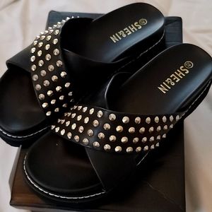 Studded Sandals